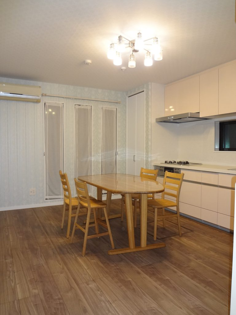 キッチンとダイニングを一体化して快適性を向上